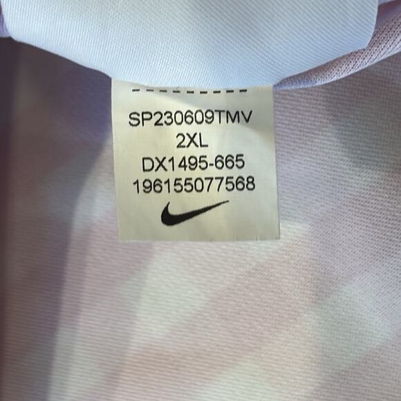 Nike Golf Women's Dri-FIT Victory Short Sleeve Gingham Polo Size XXL - Picture 8 of 8